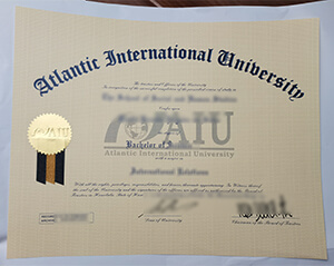 Where can I buy a fake AIU diploma, Atlantic Intern