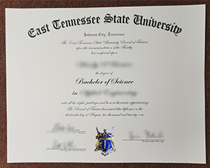 Buy a Phony ETSU bachelor of Science Degree in the 