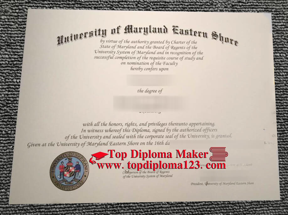  University of Maryland Eastern Shore diploma,UMES fake degree order  