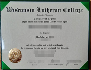 Buy fake WLC diploma online, Wisconsin Lutheran Col