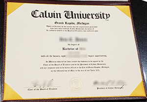 How to purchase a fake Calvin University diploma?