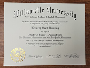 Where Can I Buy Fake Willamette University diploma?