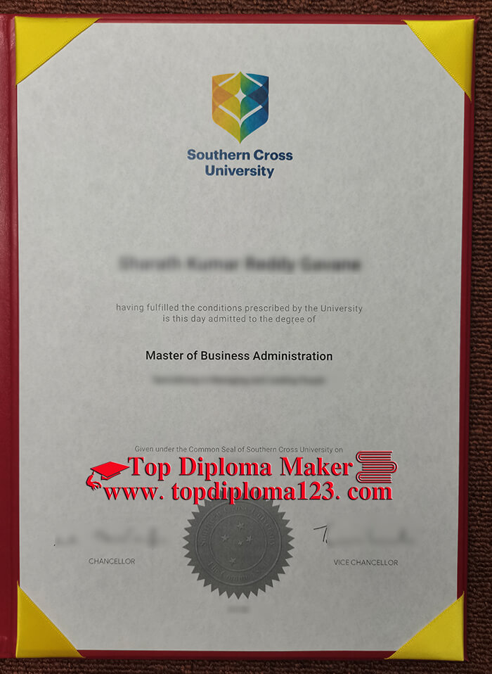 Southern Cross University MBA diploma