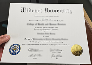 Purchase a fake Widener University degree online, B