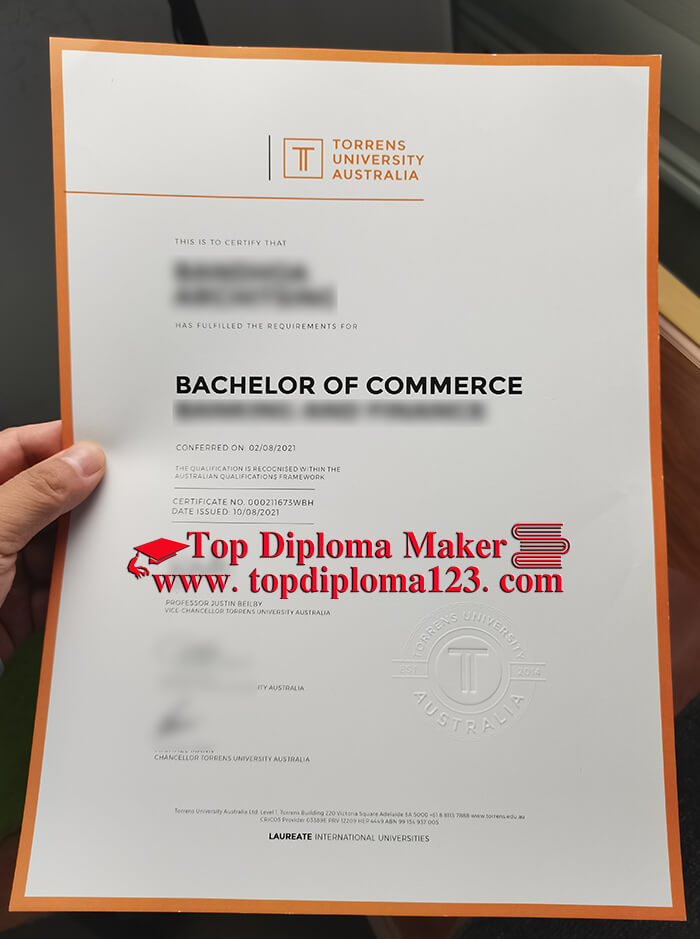 fake Torrens University Australia Degree