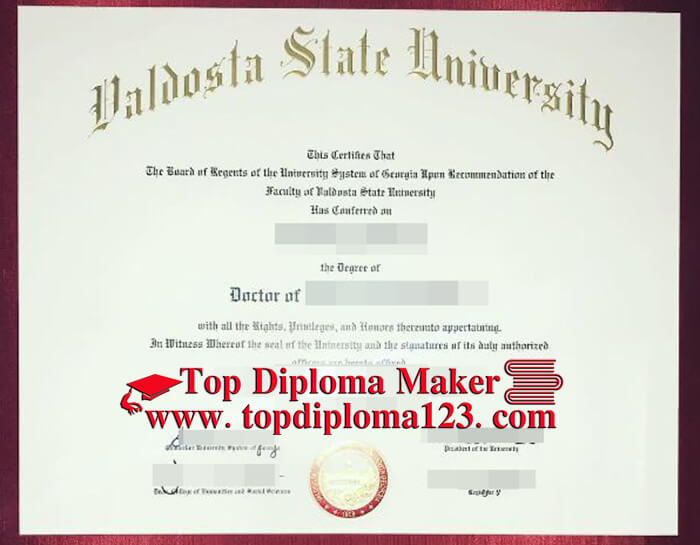 Valdosta State University Diploma