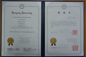 How to create a Hanyang University diploma online? 