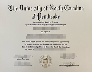 Buy a UNCP diploma online, Get University of North 