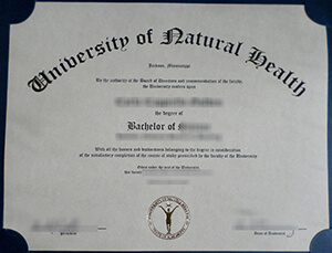 Buy a fake University of Natural Health diploma onl
