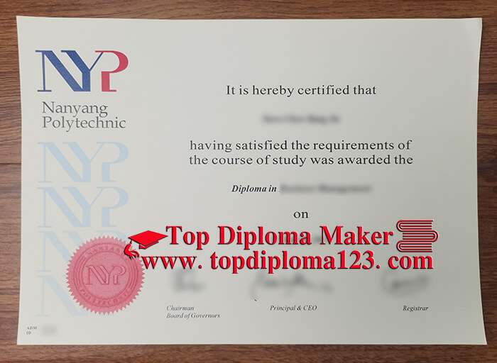  Nanyang Polytechnic diploma