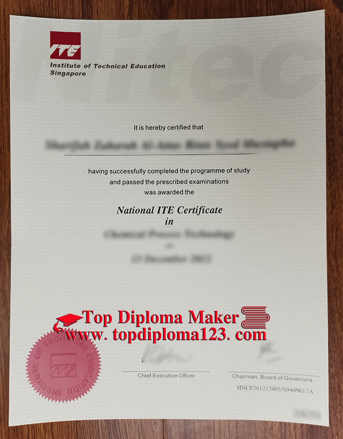 Institute of Technical Education diploma