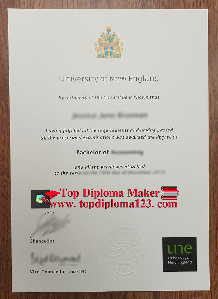 University of New England certificate, Buy a fake Australia diploma  