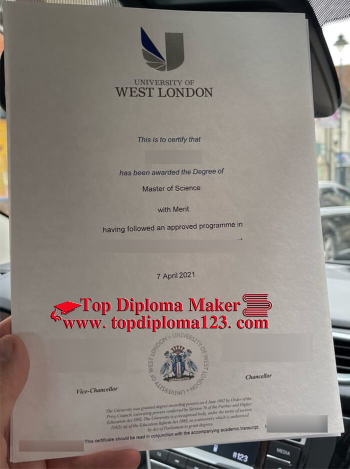 University of West London Degree