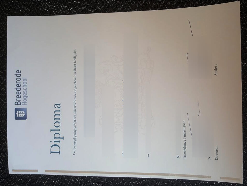 Fake Breederode Hogeschool Diploma - Choose a trust