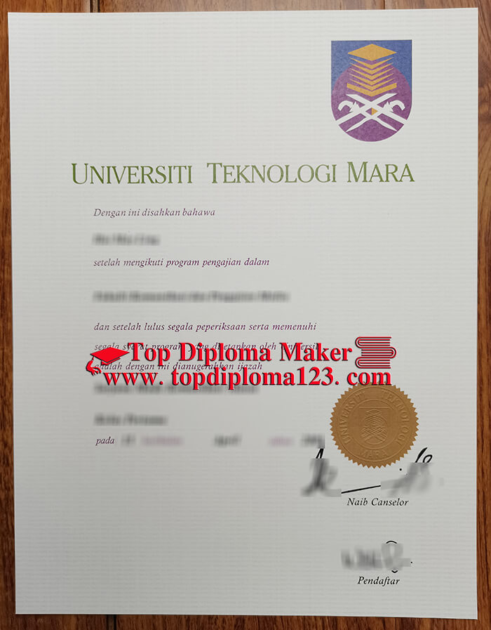  Universiti Teknologi MARA degree, Buy a fake Malaysia diploma 