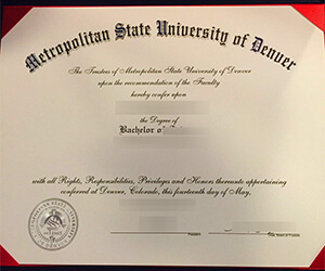 How much to order a fake MSU Denver diploma online?