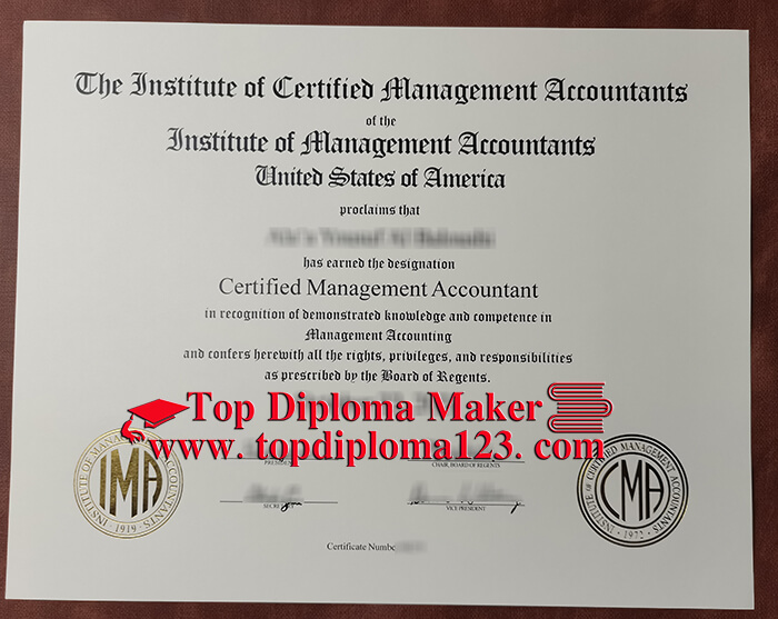 CMA Certificate, Buy fake certificate