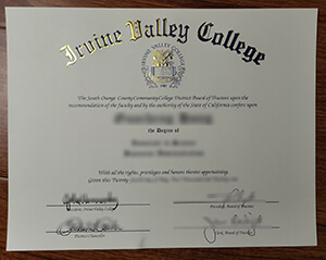 How to obtain the Irvine Valley College diploma in 