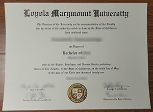 LMU fake bachelor diploma sample-buy a fake Loyola 