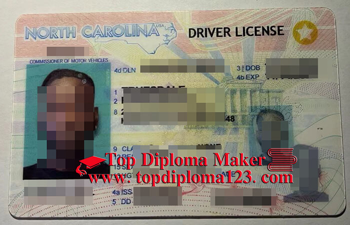 North Carolina driver's license