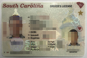 Getting a real South Carolina driver's license