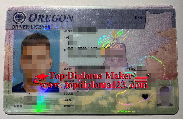 Oregon Driver's License