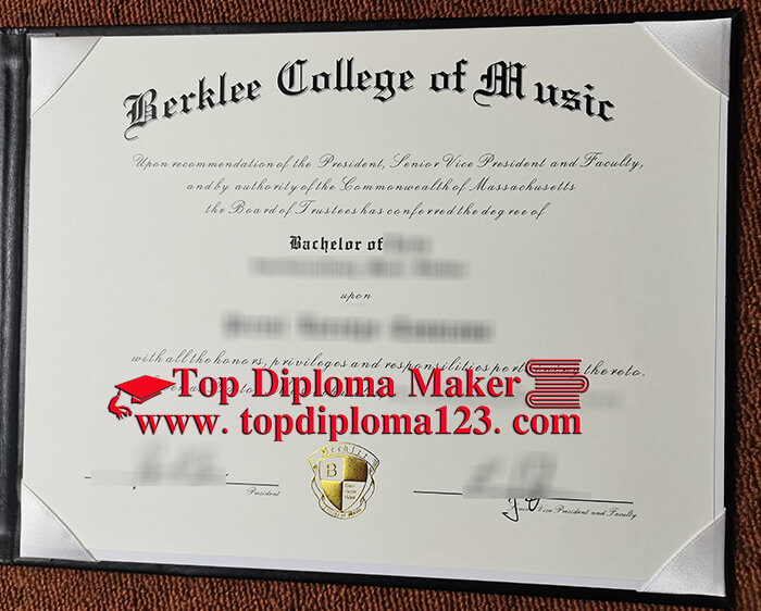  Berklee College Of Music Diploma