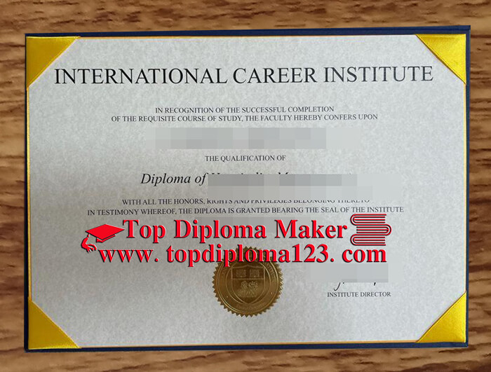 International Career Institute diploma