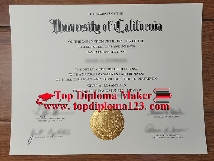 UCLA diploma 