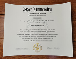 Can I print a fake Pace University diploma?