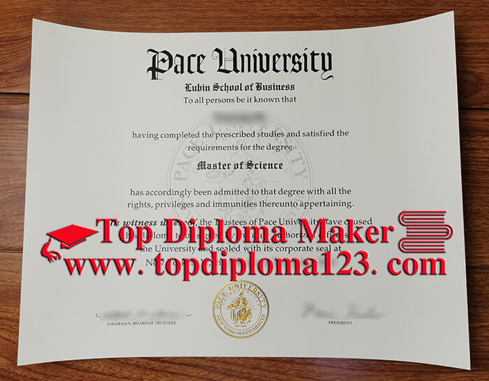 Pace University diploma