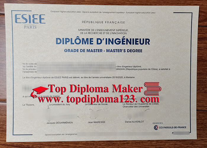 ESIEE Paris diploma 