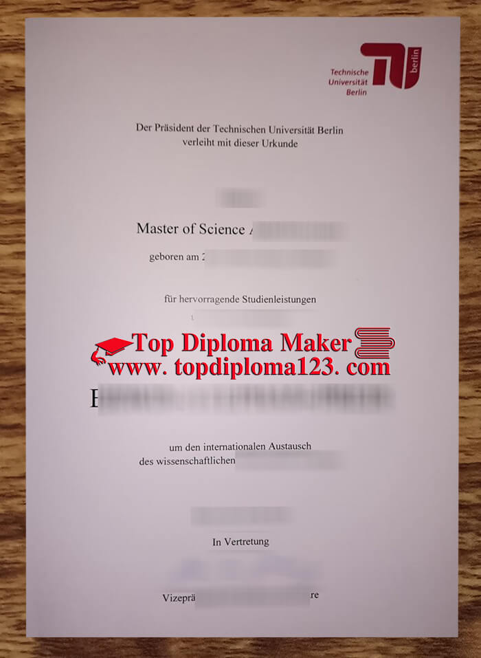 Technical University of Berlin diploma