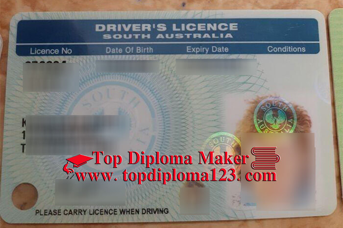 South Australian driver's license