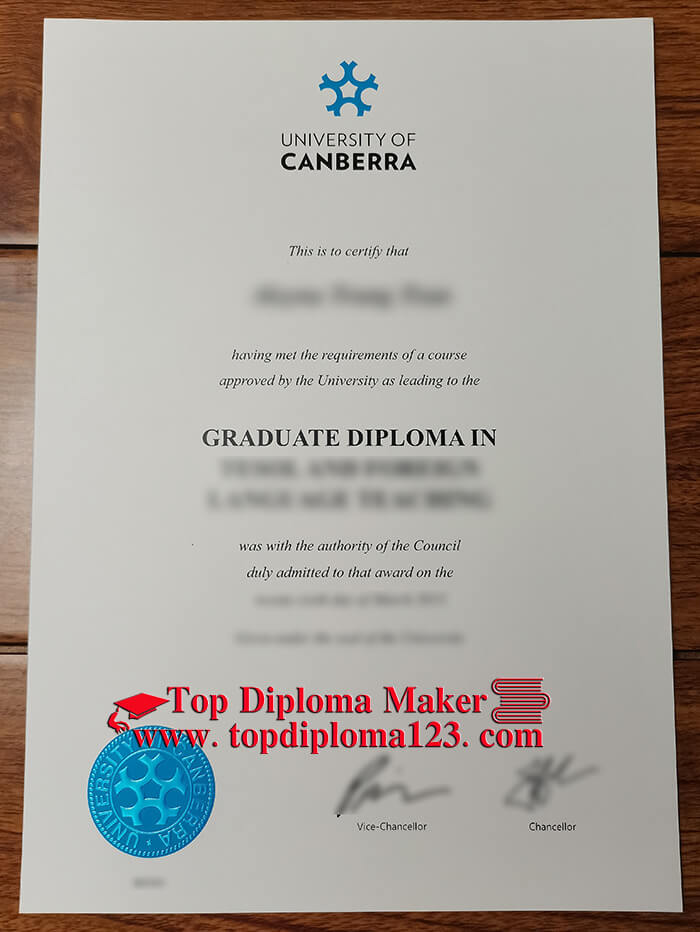 University Of Canberra Diploma