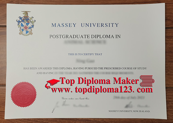 Massey University postgraduate diploma