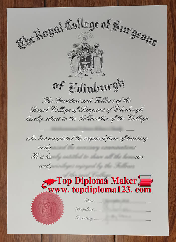 Royal College of Surgeons of Edinburgh diploma