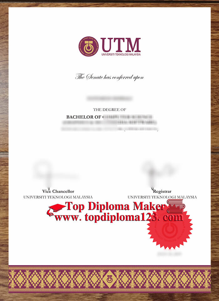 University of Technology Malaysia degree