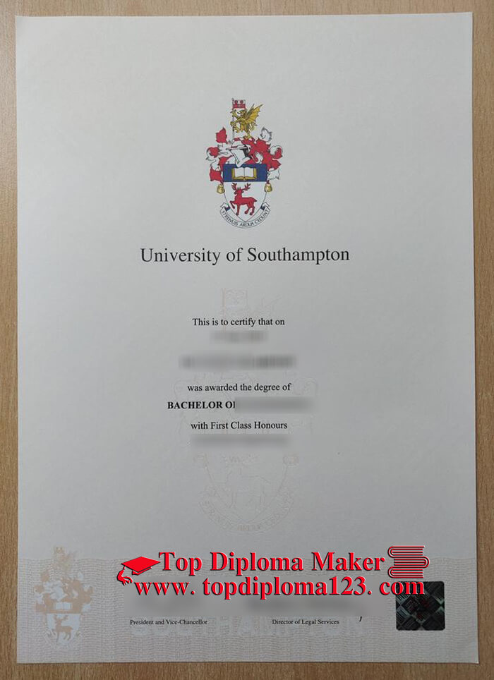 University of Southampton degree 