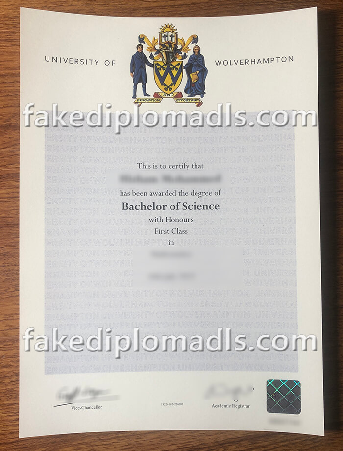  University of Wolverhampton degree