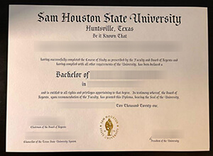 The Secrets To Get fake Sam Houston State Universit