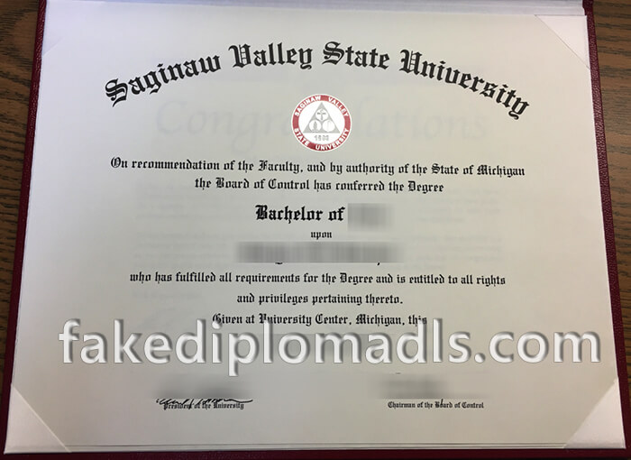 SVSU diploma 