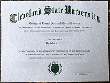 How to get a fake Cleveland State University degree