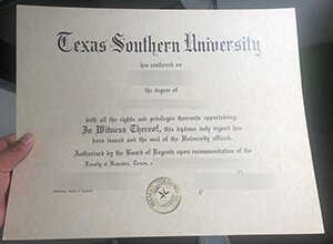 Buy a high-quality fake Texas Southern University d