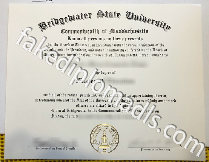 Bridgewater State University degree