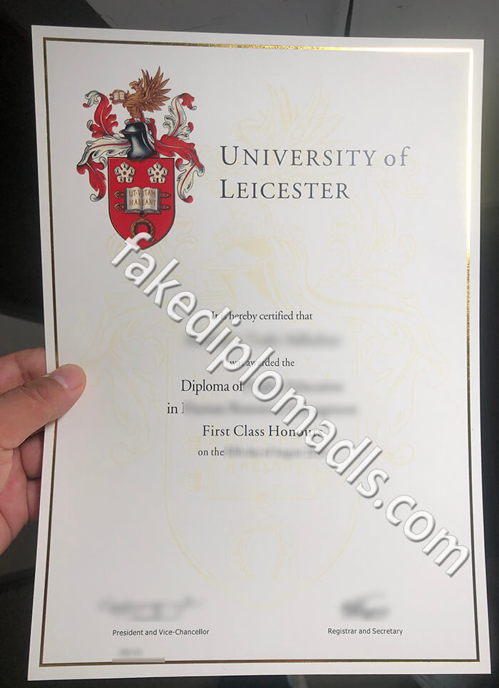 University of Leicester diploma 