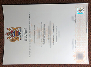 Buy a fake University of Plymouth degree certificat