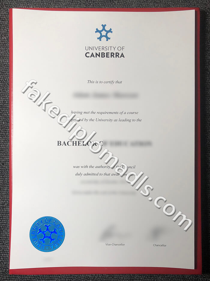 University of Canberra degree