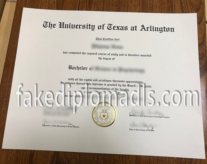Buy a UTA diploma, Order a fake