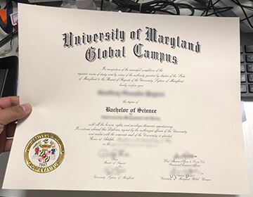 How can I buy a fake University of Maryland Global 